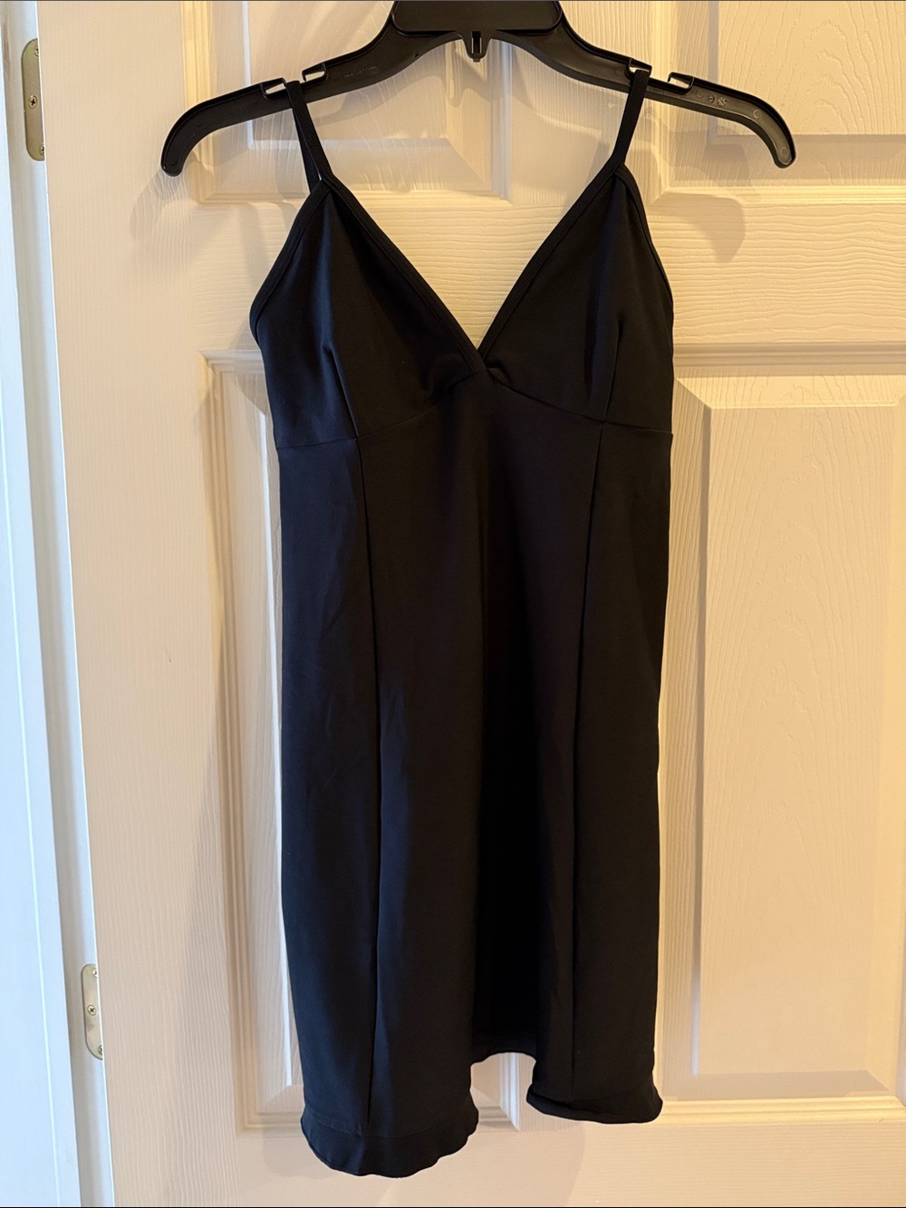 Nike sporty vintage fitness dress spaghetti strap Black dri-fit